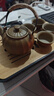 復古柴燒手作提梁壺茶具套裝家用戶(hù)圍爐煮茶壺溫茶爐 曬單實(shí)拍圖