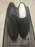 蜘蛛王男鞋皮鞋男士商務(wù)休閑鞋英倫時(shí)尚百搭低幫系帶正裝鞋 黑色 42  曬單實(shí)拍圖