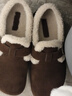百思圖25冬勃肯鞋雪地靴棉鞋加絨保暖女毛毛鞋單鞋B3047DM5 咖色 36 曬單實(shí)拍圖