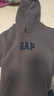 蓋璞（GAP）男女裝2025秋季新款logo仿泰迪絨寬松連帽衛衣上衣美版789782 深棕色 M 美碼  L亞洲碼180/96A 曬單實(shí)拍圖