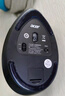 宏碁（acer）OMR274人體工學(xué)雙滾輪垂直鼠標無(wú)線(xiàn)藍牙三模有線(xiàn)可自定義按鍵鼠標宏靜音鼠標辦公電腦中大手可充電 深灰色（可自定義按鍵鼠標宏/雙滾輪） 曬單實(shí)拍圖
