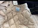 麗嬰房【三防】?jì)和鸾q褲兒童高腰羽絨褲秋冬新款男童女童保暖羽絨褲 卡其色 90 cm 曬單實(shí)拍圖