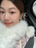 HG白色毛絨圍巾女生秋冬季2025新款圍脖仿皮草狐貍毛領(lǐng)保暖圍巾配飾 白色仿狐貍毛圍巾 曬單實(shí)拍圖