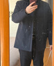 雅戈爾（YOUNGOR）【可脫帽鵝絨服】25秋冬男商務(wù)戶(hù)外防風(fēng)立領(lǐng)羽絨外套 藏青 L 曬單實(shí)拍圖