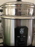 三角牌（Triangle）電飯鍋老式電飯煲家用316不銹鋼內膽4L煮飯鍋3-4人米飯鍋帶蒸籠TG-Z40X17ZK 曬單實(shí)拍圖