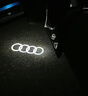 奧迪迎賓燈原廠(chǎng)款A6L A7L Q5L A4L Q7改裝專(zhuān)用內飾汽車(chē)裝飾用品 四環(huán)標【原廠(chǎng)】2個(gè)裝 曬單實(shí)拍圖