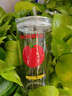 番茄玻璃杯吸管杯女高顏值可愛(ài)便攜創(chuàng  )意雙飲杯隨手杯子雙飲水杯 滑板番茄杯 450ml 曬單實(shí)拍圖