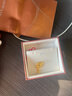 周生生新年黃金吊墜足金回紋平安扣掛墜不含素金項鏈91007P計價(jià)3.95克 曬單實(shí)拍圖