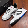 adidas ENTRAP美式校園風(fēng)運動(dòng)少年感復古籃球風(fēng)板鞋男女阿迪達斯   白色/黑色   42 曬單實(shí)拍圖