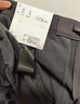 優(yōu)衣庫男裝彈力長(cháng)褲/內里起毛休閑褲褲子常規款479372 09 黑色 XL /180/96B 曬單實(shí)拍圖