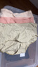 雪中飛【7A抑菌】3條裝女士?jì)妊澟兠蘅咕d高腰透氣少女生三角短褲頭 曬單實(shí)拍圖