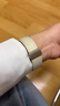 方哲品牌原裝適用蘋(píng)果表帶iwatch磁吸s9真皮s10手表帶iwatch8/7/6/5/4/se輕奢女款S11/Ultra3腕帶 【白色】平紋折疊|磁吸扣便捷佩戴 適用iwatch S10/S11【4 曬單實(shí)拍圖