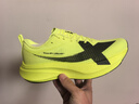 特步兩千公里5pro跑步鞋男緩震回彈輕盈跑鞋男2000km5pro耐磨訓練跑鞋 熒光檸黃/黑【有氧心綠】 42 (260mm) 曬單實(shí)拍圖