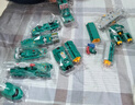 帕龍兒童玩具積木磁力拼裝變形工程車(chē)金剛機器人3-6-10歲男孩生日禮物 海陸空36件套+收納箱 曬單實(shí)拍圖