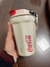 格米（germ）可口可樂(lè )保溫杯男女士翻蓋咖啡保溫水杯便攜車(chē)載杯子390ml潮流白 曬單實(shí)拍圖