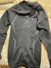 悠途（UTO）美利奴羊毛速干衣褲男女戶(hù)外運動(dòng)跑步滑雪緊身保暖內衣 黑灰色-上衣男 M （專(zhuān)業(yè)壓縮款） 曬單實(shí)拍圖