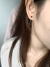 芯奢四葉草耳線(xiàn)女長(cháng)款流蘇耳環(huán)韓國氣質(zhì)簡(jiǎn)約百搭耳飾圓臉顯廋耳墜禮物 曬單實(shí)拍圖