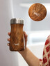 S'WELL寬口保溫杯保冷兩用茶杯男女高顏值不銹鋼水杯便攜式隨行杯子送禮 【經(jīng)典星品】柚木350ml 曬單實(shí)拍圖