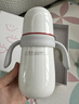貝親（Pigeon）臻白寶寶兒童保溫杯水杯保溫奶瓶吸管學(xué)飲杯防嗆防漏300ml 6月+ 曬單實(shí)拍圖