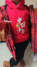 真維斯兒童拜年服套裝馬年中大童過(guò)年衣服男女童加絨加厚中國風(fēng)紅色冬裝 紅 中國少年馬+黑 中國少年馬x 150 曬單實(shí)拍圖