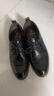 意爾康男鞋圓頭商務(wù)正裝鞋春秋單鞋系帶皮鞋德比婚鞋 53449W 黑色 41 曬單實(shí)拍圖