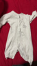 嬰兒秋季衣服長(cháng)袖嬰幼兒連體衣純棉寶寶爬爬服無(wú)骨單排扣哈衣G G-1 66cm 曬單實(shí)拍圖
