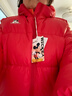 迪士尼寶寶（Disney Baby）童裝兒童羽絨服男女童保暖外套中大童鴨絨蓬松加厚衣服 大紅 160 曬單實(shí)拍圖