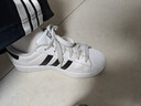 阿迪達斯三葉草小白鞋黑標貝殼頭經(jīng)典男女板鞋運動(dòng)鞋JQ4098 曬單實(shí)拍圖