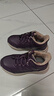 足力健冬季棉鞋加絨加厚中老年戶(hù)外蓄熱防滑保暖鞋2493208J 絳紫-女 38  曬單實(shí)拍圖