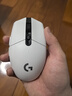 羅技（G） G304 LIGHTSPEED無(wú)線(xiàn)鼠標游戲電競吃雞宏編程輕巧便攜邏輯 G304白+大桌墊 曬單實(shí)拍圖