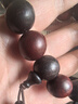 御蘭軒老料小葉紫檀單珠散珠DIY圓珠佛珠手工diy手串手鏈配珠金星紫檀木 小葉紫檀散珠-單顆裝【15mm】 曬單實(shí)拍圖