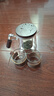 泥也茶杯泡茶壺茶水分離玻璃杯個(gè)人專(zhuān)用小茶壺辦公茶具三件套過(guò)濾套裝 曬單實(shí)拍圖