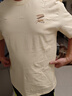 JEANSWEST LIFE真維斯圓領(lǐng)短袖T恤男士寬松大碼內搭體恤衫夏季純棉透氣學(xué)生上衣 曬單實(shí)拍圖
