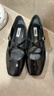思加圖2026春季愛(ài)麗絲瑪麗珍鞋平底鞋單鞋女鞋R0522AQ6 松露黑 38 曬單實(shí)拍圖