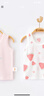 貝瑞加（Babyprints）寶寶背心2件裝夏季兒童無(wú)袖T恤純棉吊帶上衣輕薄柔軟打底 粉90 曬單實(shí)拍圖