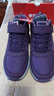 足力健防滑老人鞋加厚高幫棉鞋保暖舒適雪地靴防寒?huà)寢屝?161 深紫 39 曬單實(shí)拍圖