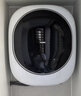 海爾（Haier）壁掛洗衣機洗烘一體全自動(dòng) 3KG 母嬰分區 迷你小型內衣褲洗 精華洗 除菌 補貼XQG30-GHE68WNU1 曬單實(shí)拍圖