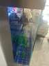 美諾家用魚(yú)缸客廳超白玻璃生態(tài)免換水落地免換水一體式水族箱金魚(yú)缸 銀拉絲 100*40*130cm 曬單實(shí)拍圖