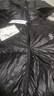 黑冰25秋冬男款鵝絨800蓬高蓬防潑輕量保暖活帽羽絨服F8620MJ 黑色 2XL 曬單實(shí)拍圖