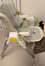 babycare寶寶多功能餐椅一鍵開(kāi)合可折疊收納嬰兒吃飯椅子6個(gè)月以上 季風(fēng)灰 曬單實(shí)拍圖