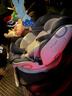 Prigel舒安pro新生嬰幼兒寶寶兒童安全座椅可坐可躺車(chē)載汽車(chē)用0-6-12歲 舒安pro 烏梅紫醬(不窩脖設計+單手旋轉+175°大躺角) 曬單實(shí)拍圖