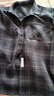磨毛長(cháng)袖襯衫格子美式重磅休閑風(fēng)大碼青年上衣秋冬加絨工裝外套男 灰色 Z956 L 建議131-145斤 曬單實(shí)拍圖