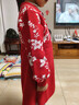 全棉時(shí)代女童連衣裙國風(fēng)雅韻過(guò)年拜年裙 曬單實(shí)拍圖