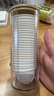 PAKCHOICE一次性功夫茶杯60ml可降解稻殼茶杯高檔耐熱品茗茶杯 96只+杯架 曬單實(shí)拍圖