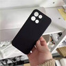 龐卡 適用一加Turbo6手機殼液態(tài)硅膠5G鏡頭全包1+OnePlus耐磨PLU110防摔保護套薄軟殼男女簡(jiǎn)約純色外殼 【石墨黑】單殼 曬單實(shí)拍圖