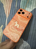 古古優(yōu)橙色小馬適用蘋(píng)果17手機殼iPhone17promax小羊皮16pro好看2026新款15超火14爆款13系列12馬年x 貼皮殼【流金絲緞小馬星宇橙】 iPhone17ProMax 曬單實(shí)拍圖