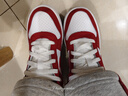 耐克（NIKE）官方休閑鞋女鞋 秋季高幫透氣運動(dòng)鞋簡(jiǎn)版空軍一號耐磨學(xué)生板鞋 芝加哥白紅/高幫 36 曬單實(shí)拍圖
