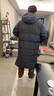 匹克長(cháng)款羽絨服男冬季三防科技保暖防風(fēng)防水防污連帽運動(dòng)外套DF544111 曬單實(shí)拍圖