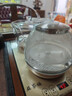 益茶福全自動(dòng)上水電熱水壺底部上水嵌入式茶臺功夫茶燒水壺飲水燒水一體機抽水玻璃煮茶壺保溫泡茶壺 SQ-008金色玻璃套裝 1L 曬單實(shí)拍圖