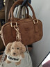 南風(fēng)Chio2nd  可可劇場(chǎng) 枕頭包包女包2025新款秋冬女士手提單肩斜挎包 淺棕色【送小狗掛件】 曬單實(shí)拍圖